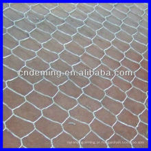 Galvanizado hexagonal engranzamento de fio da caixa do gabion (fábrica grande &amp; exportador)